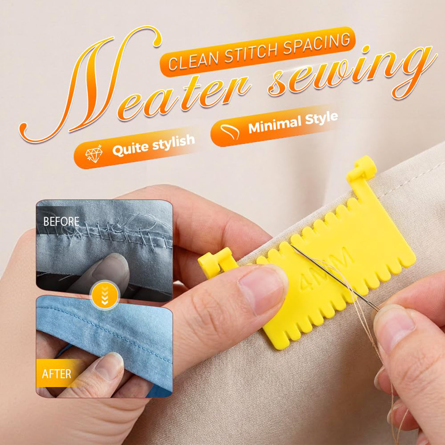 1 Piece Quilting Sewing Gauge  - Sewing Gauge Ruler 评论和价格