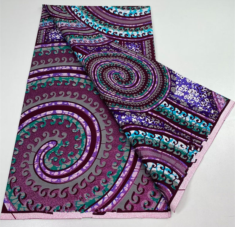 Nigeria Ankara Wax Fabric Bloc - Sewing Batik Fabric 评论和价格
