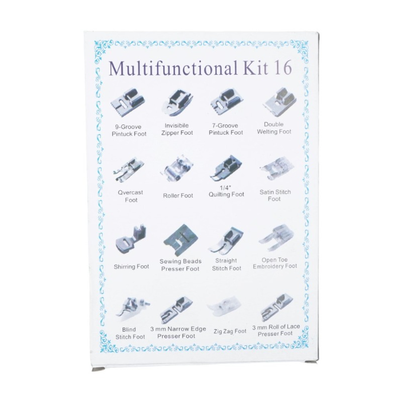 16pcs Universal Sewing Machine - Textile Sewing Machine 评论和价格