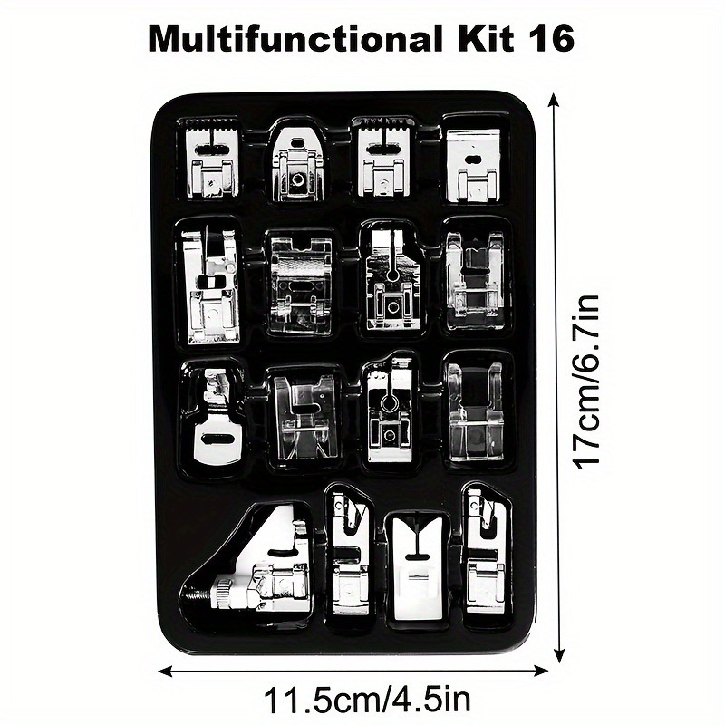 16pcs Universal Sewing Machine - Textile Sewing Machine 评论和价格