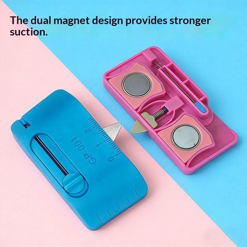 Tool-Free Adjustable Magnetic  - Sewing Gauge Ruler 评论和价格