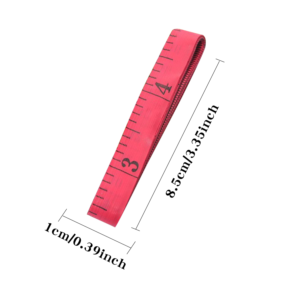 150cm/60 inch Red Double-Sided - Sewing Gauge Ruler 评论和价格