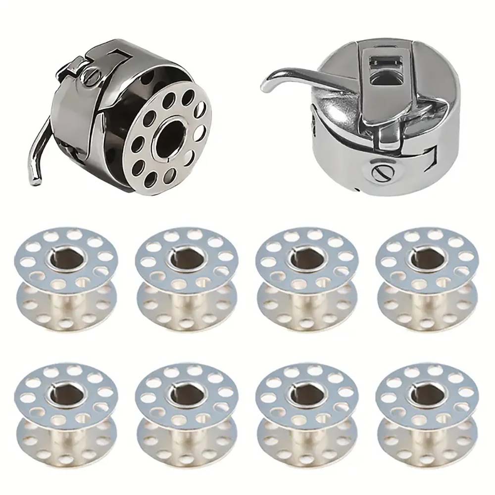 Bobbin Case and Metal Bobbins  - Textile Sewing Machine 评论和价格